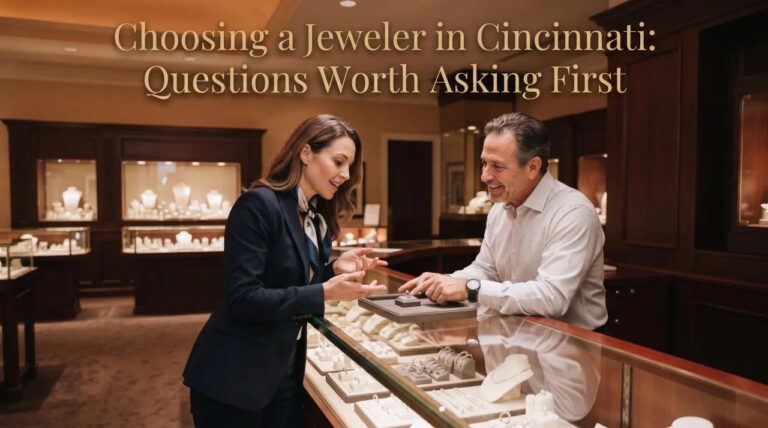 Choosing a Jeweler in Cincinnati: Questions Worth Asking First